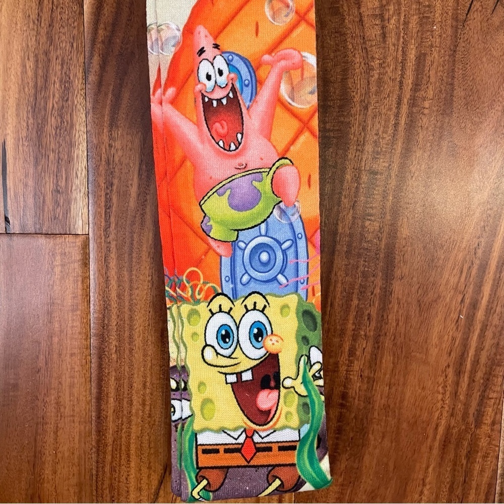 New SpongeBob Square Pants Socks 2-Pairs Patrick Star Pineapple Adult Size 6-12. - Picture 2 of 6
